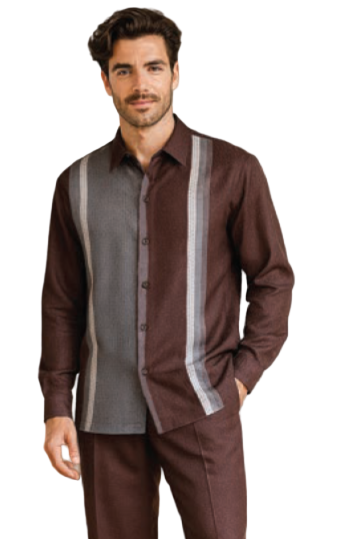 SA Walking Suit Longsleeve 15082 Burgundy