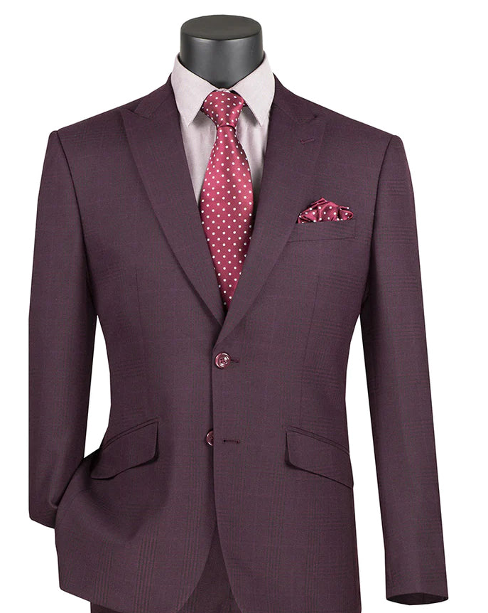 Vinci Slim Fit Suit S2RW-1