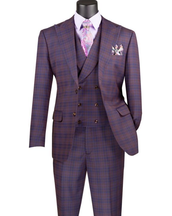 Vinci Modern Fit 3 PCS Suit MV2W-3