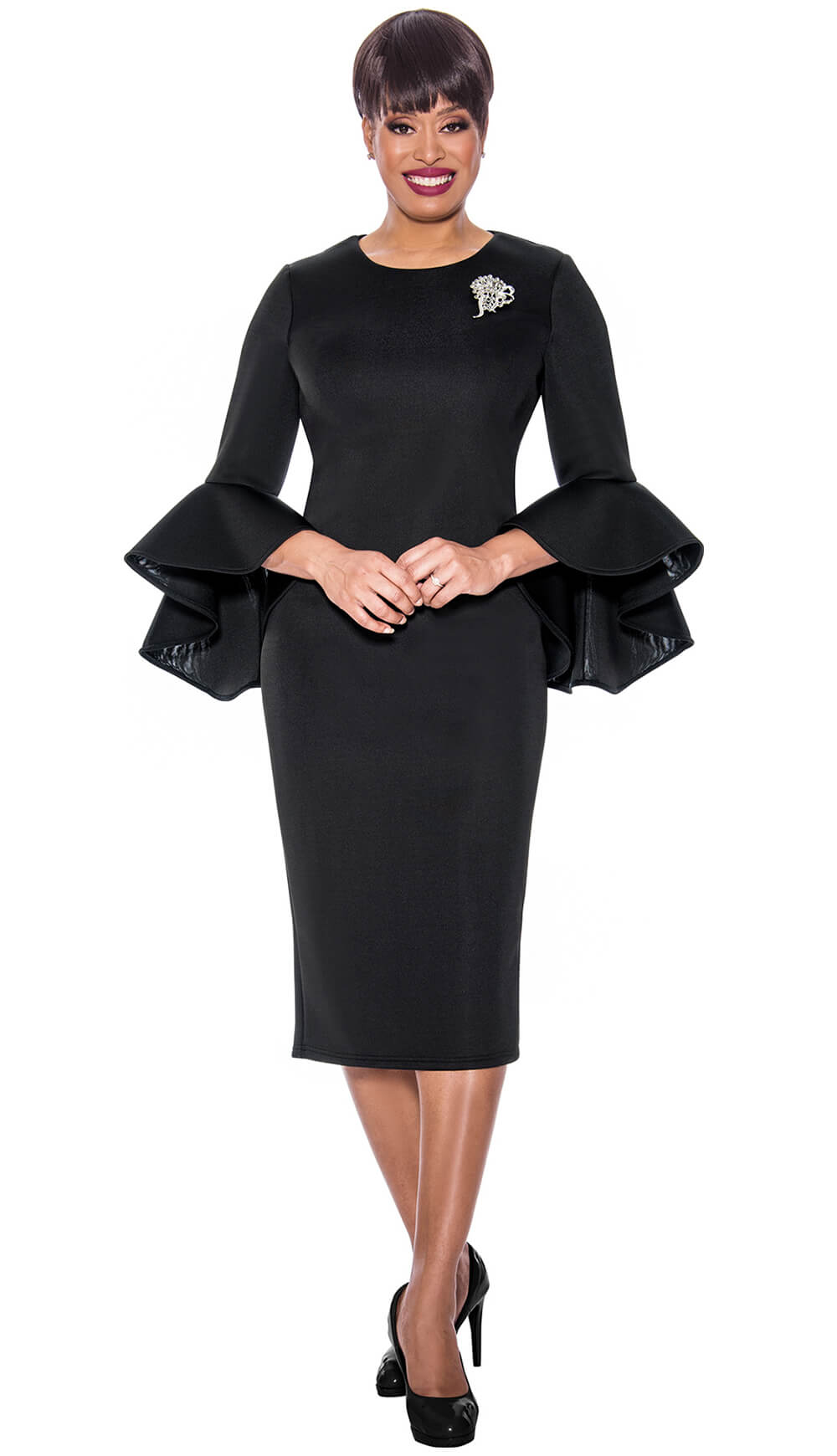 Dresses By Nubiano Black Dress DN12081
