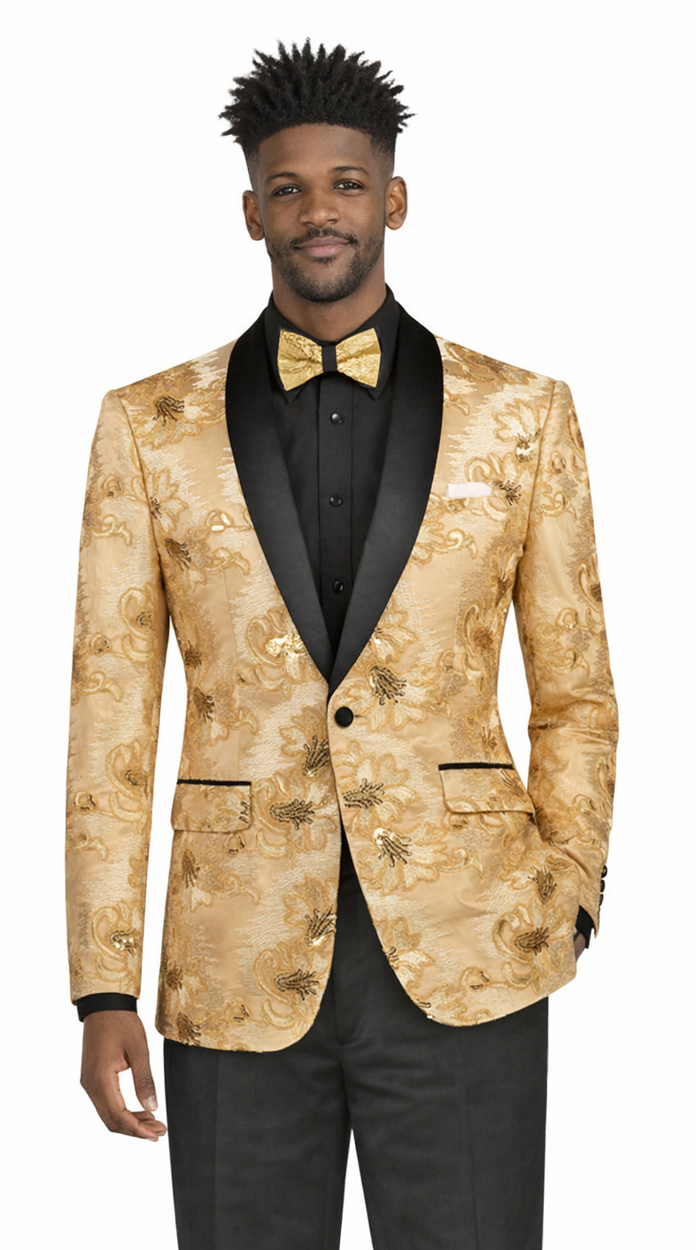 Vinci Slim Fit Jacket BSF-13 Champagne Beige