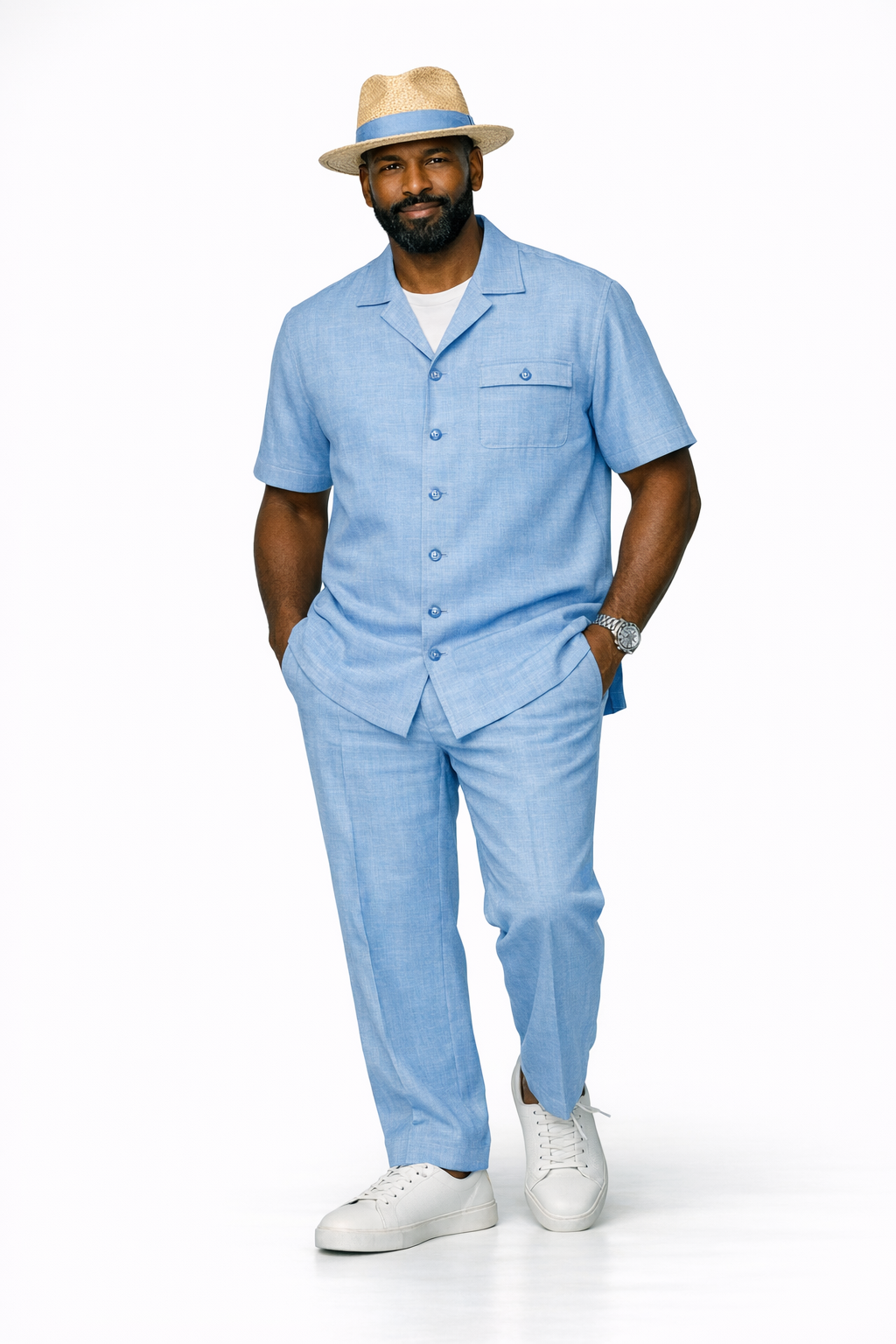 Dreams 2PC Walking Suit Fino Blue