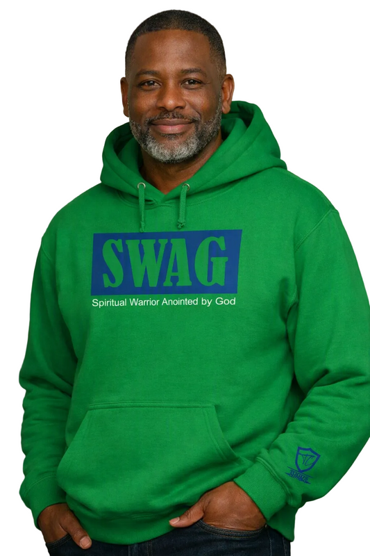 SWAG Hoodie Green/Blue
