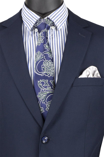 Vinci Executive Fit 2 PCS Suit F-2C900 Navy