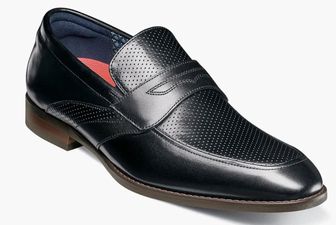 Stacy Adams Karnes Moc Toe Penny Slip On 25591