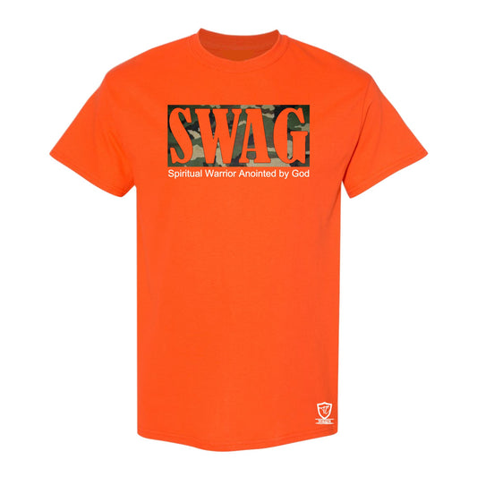 Swag Tee (Orange/Green Camo)