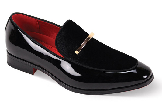 After Midnight Moc Toe Bit Slip On 7041 Black