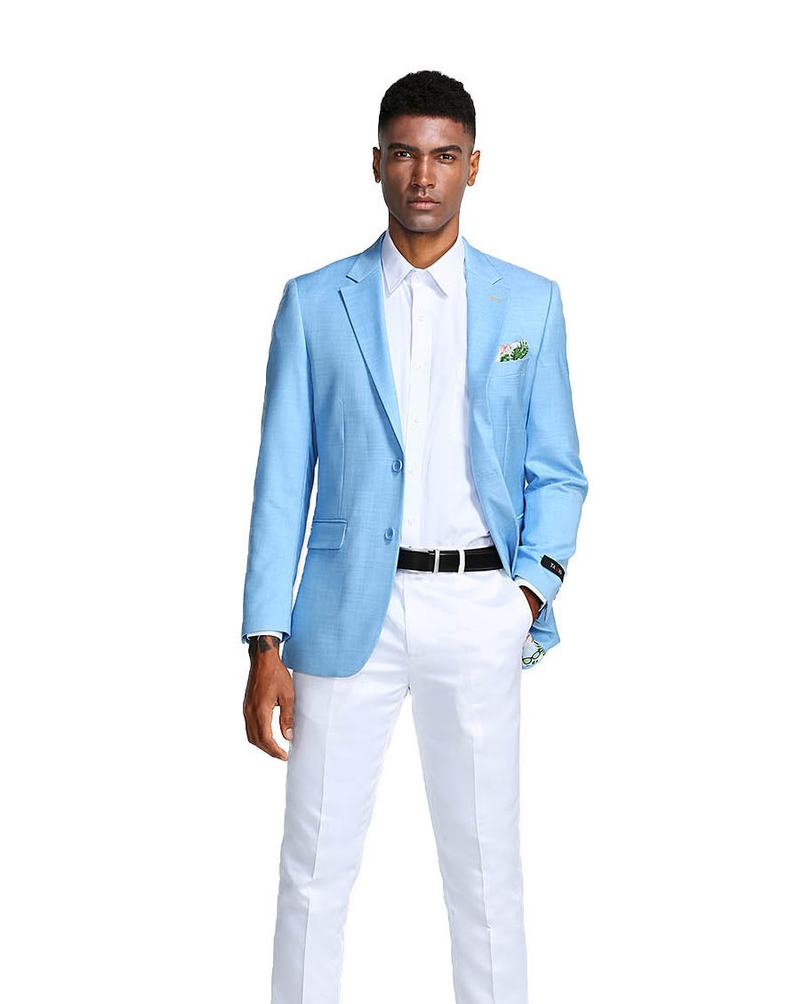Tazzio 2 Button Slim Fit Blazer MJ284S-03